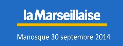 2014 – 30 septembre / La Marseillaise
