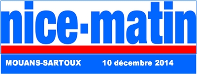 2014 – 10 décembre / Nice-Matin
